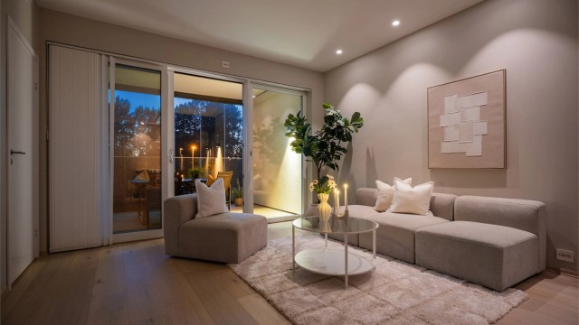 Krogsveen v/Azra Hadzic har gleden av å presentere Bispregra 4 - en lekker 2-roms nyere leilighet med sentral beliggenhet på Lund! .