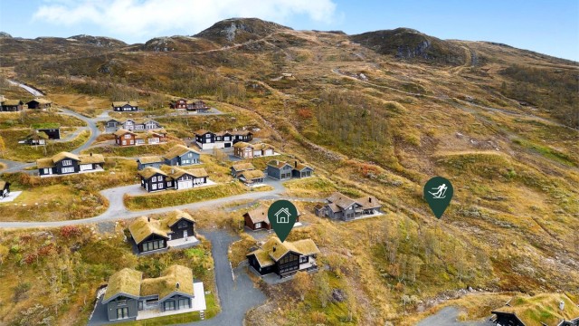 Spenn på deg skiene på hytta og gå rett inn i preparerte skiløyper