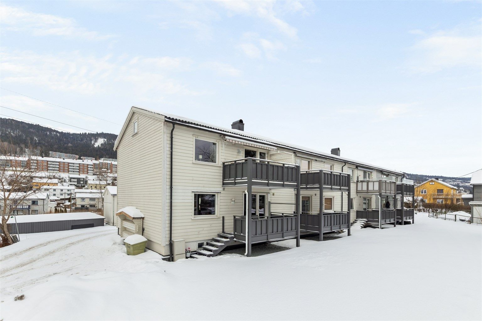 Velkommen til Vårveien 34A! 
Foto: Trond Reder