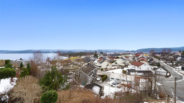 Utsikt fra terrassen