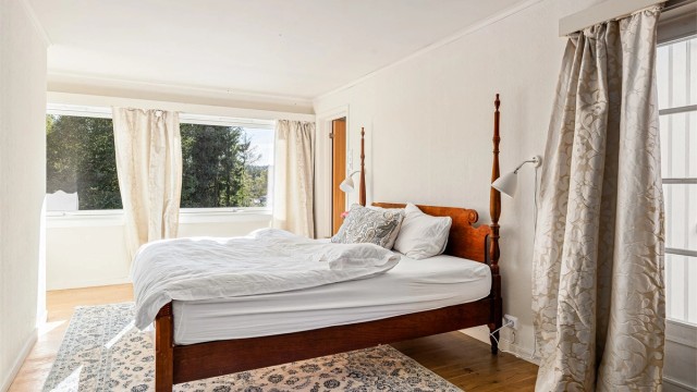 Hovedsoverommet har også utgang til egen veranda.