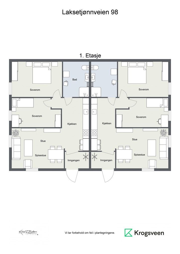 Plantegning 1. etasje