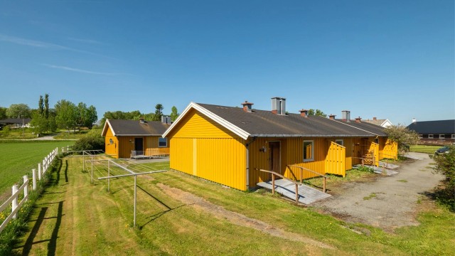 Sju av leilighetene er oppgradert med nye bad og kjøkken.
