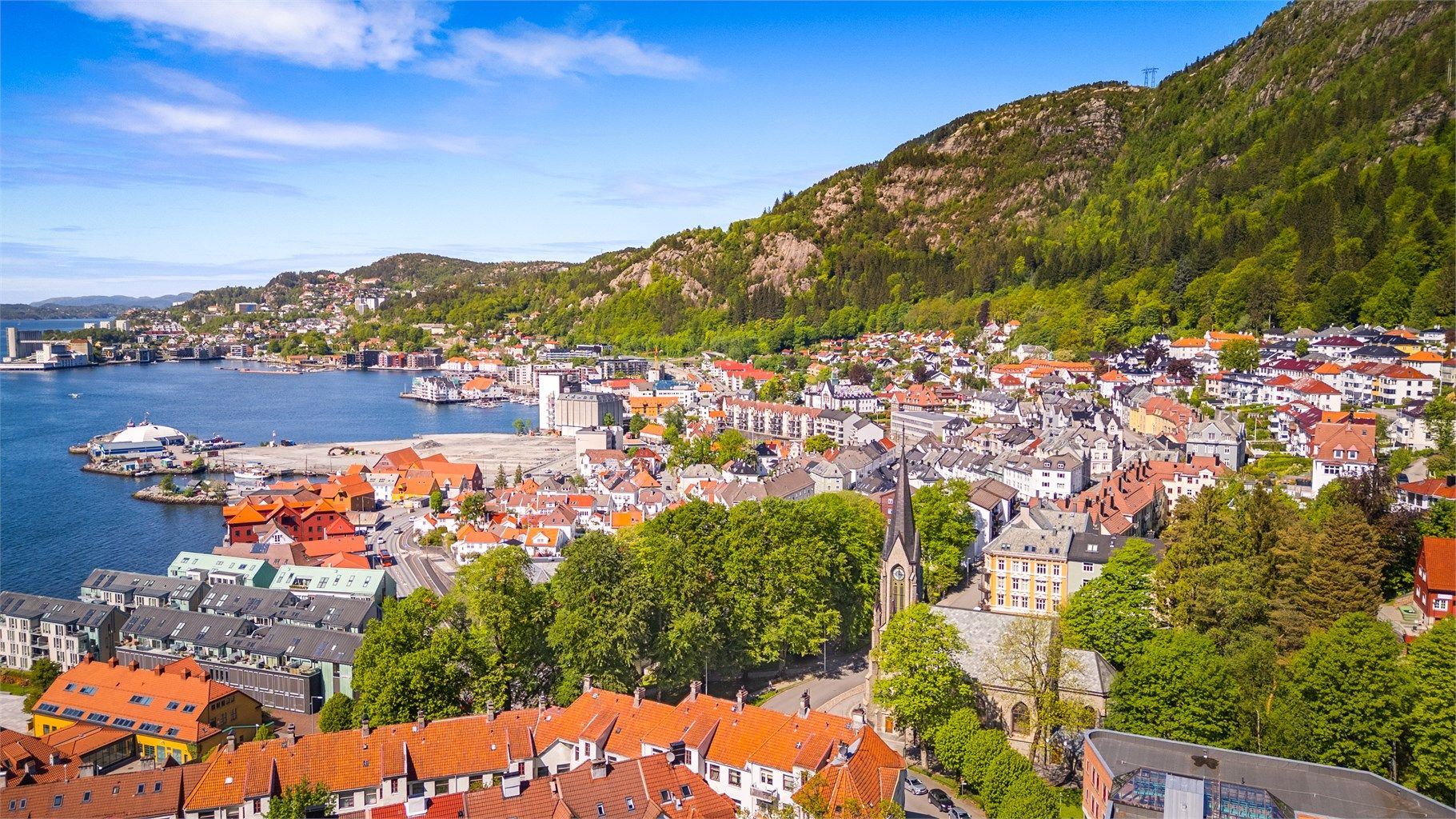Nydelige Sandviken, et av Bergens aller mest populære områder.