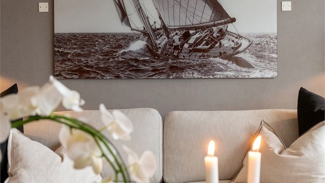 Detaljfoto fra stuen