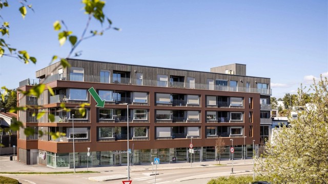 Lekker, 2-romsleilighet beliggende i 3.etg på Tangen Senter. Presenteres av Anniken Øderud v/Krogsveen Nesodden.