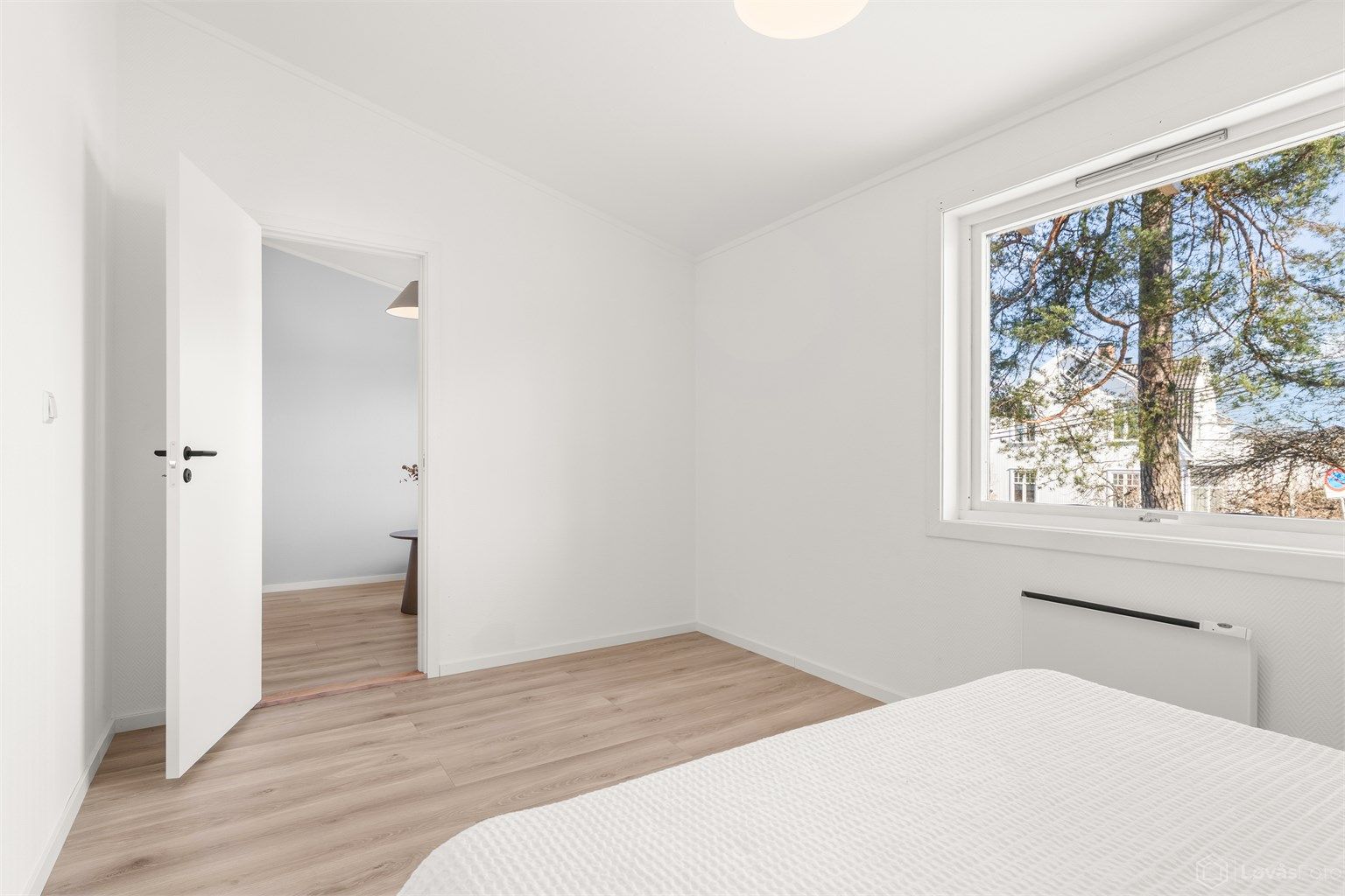 Soverom med 1-stavs laminatgulv i 2026