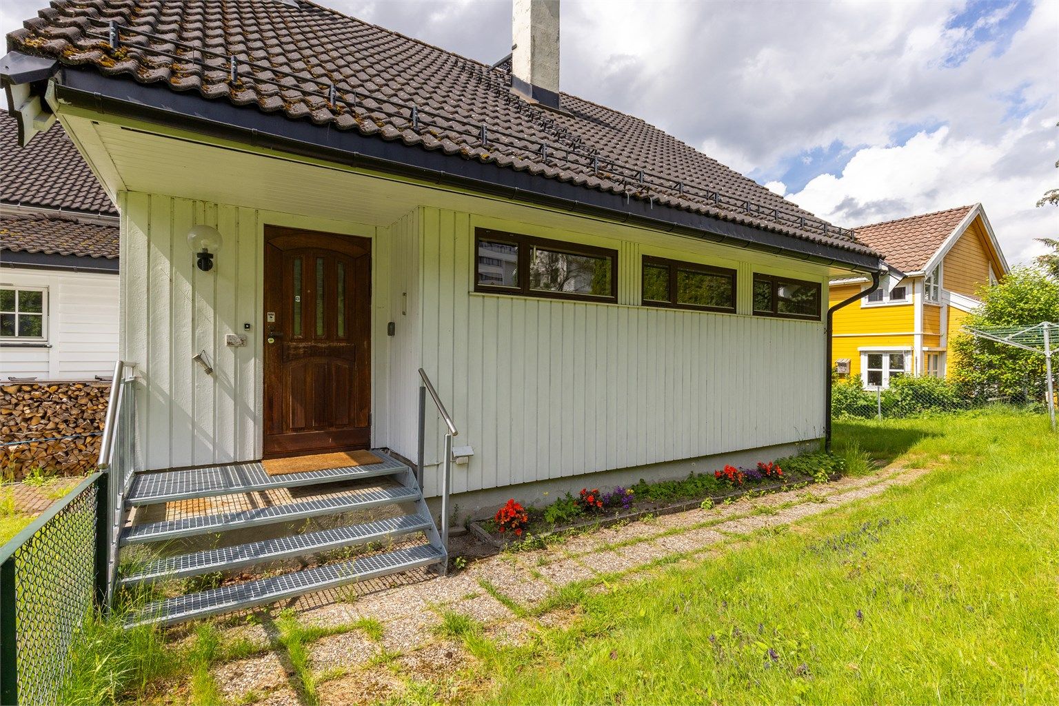 Koselig inngangsparti 