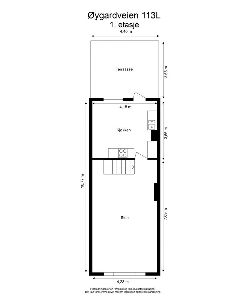 Plantegning - Første etasje