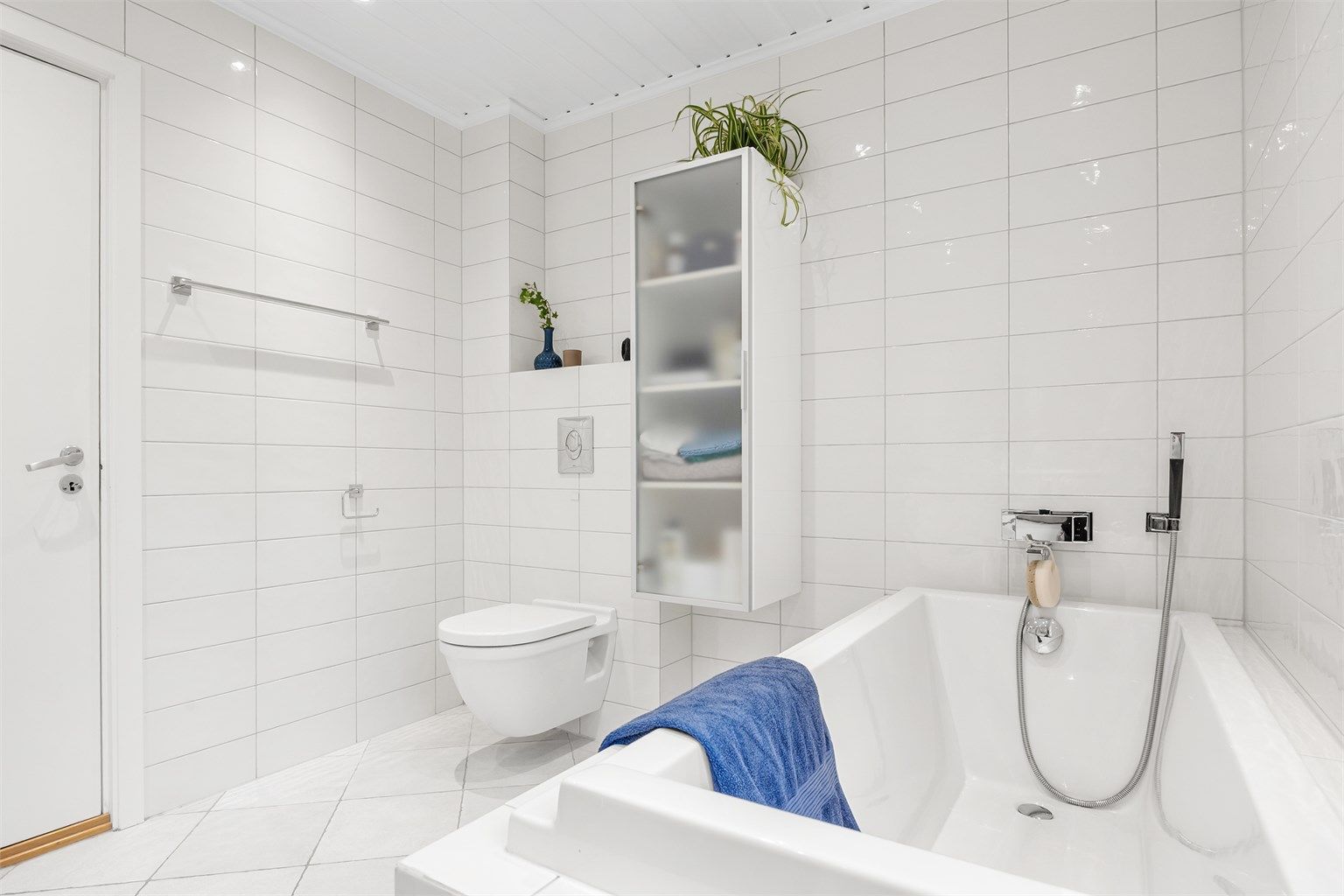 Her kan du nyte badekaret etter en lang dag.