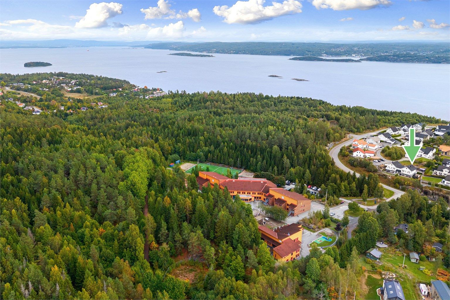 Kyststien og flotte turmuligheter i skogen "rett utenfor døra"