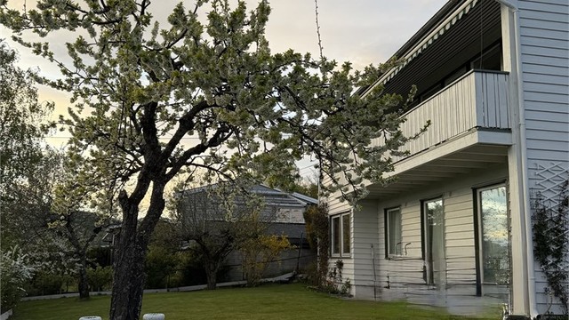 Kveldsbilde tatt av selger