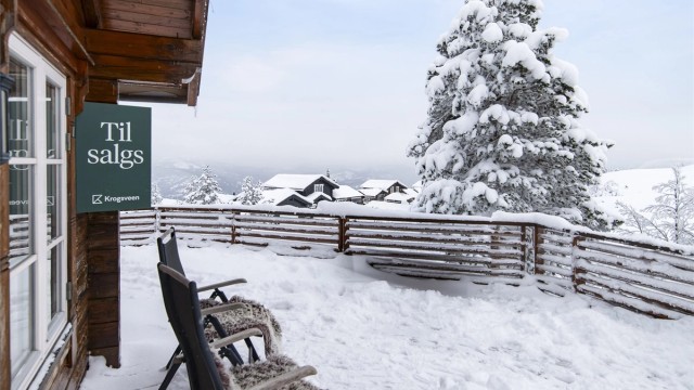 Flotte uteområder med god utsikt og godt med sol