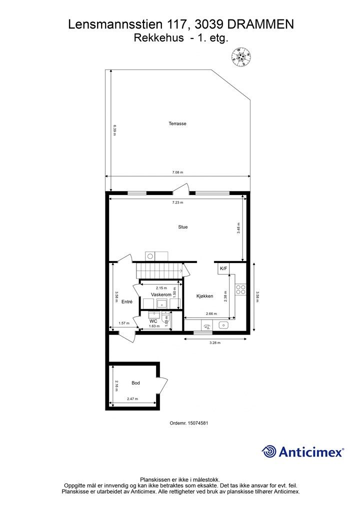 Plantegning - 1. etasje