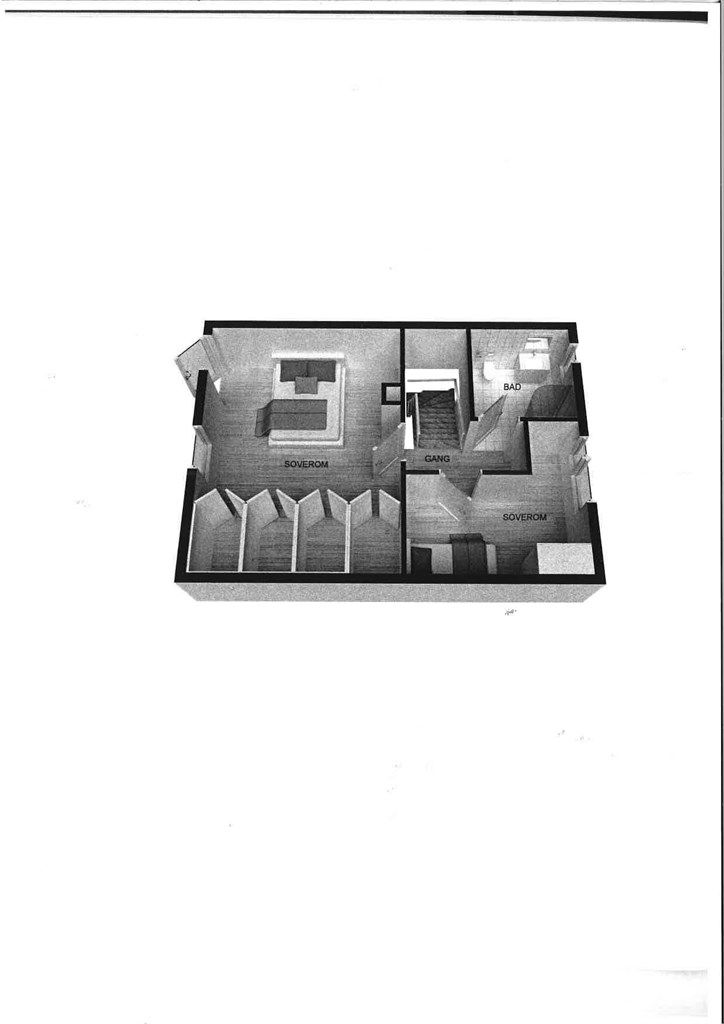 Plantegning 3. etasje