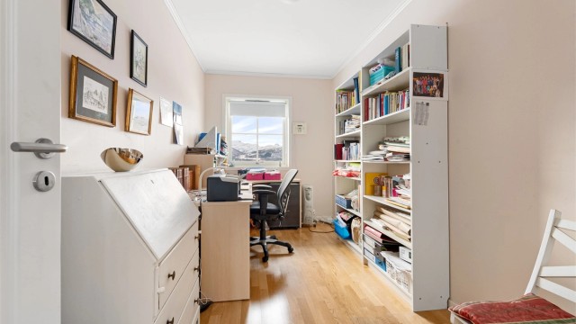 Arbeidsrom i hovedetasjen