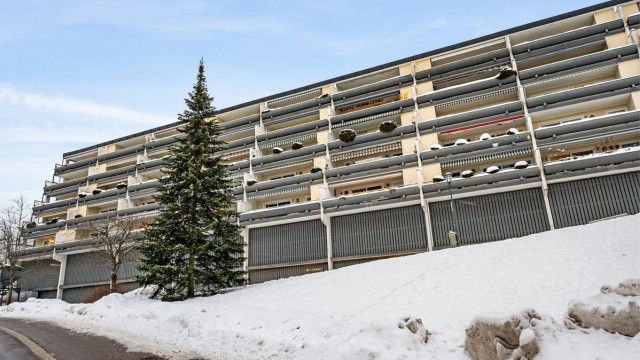 I felleskostnadene er både TV, bredbånd og varmtvann inkludert.