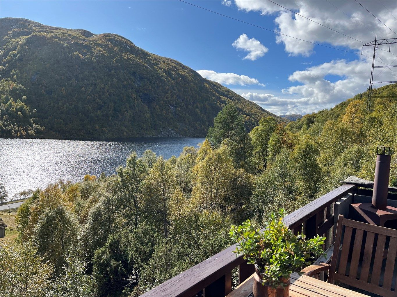 Utsikt Store Bjørnevatn 