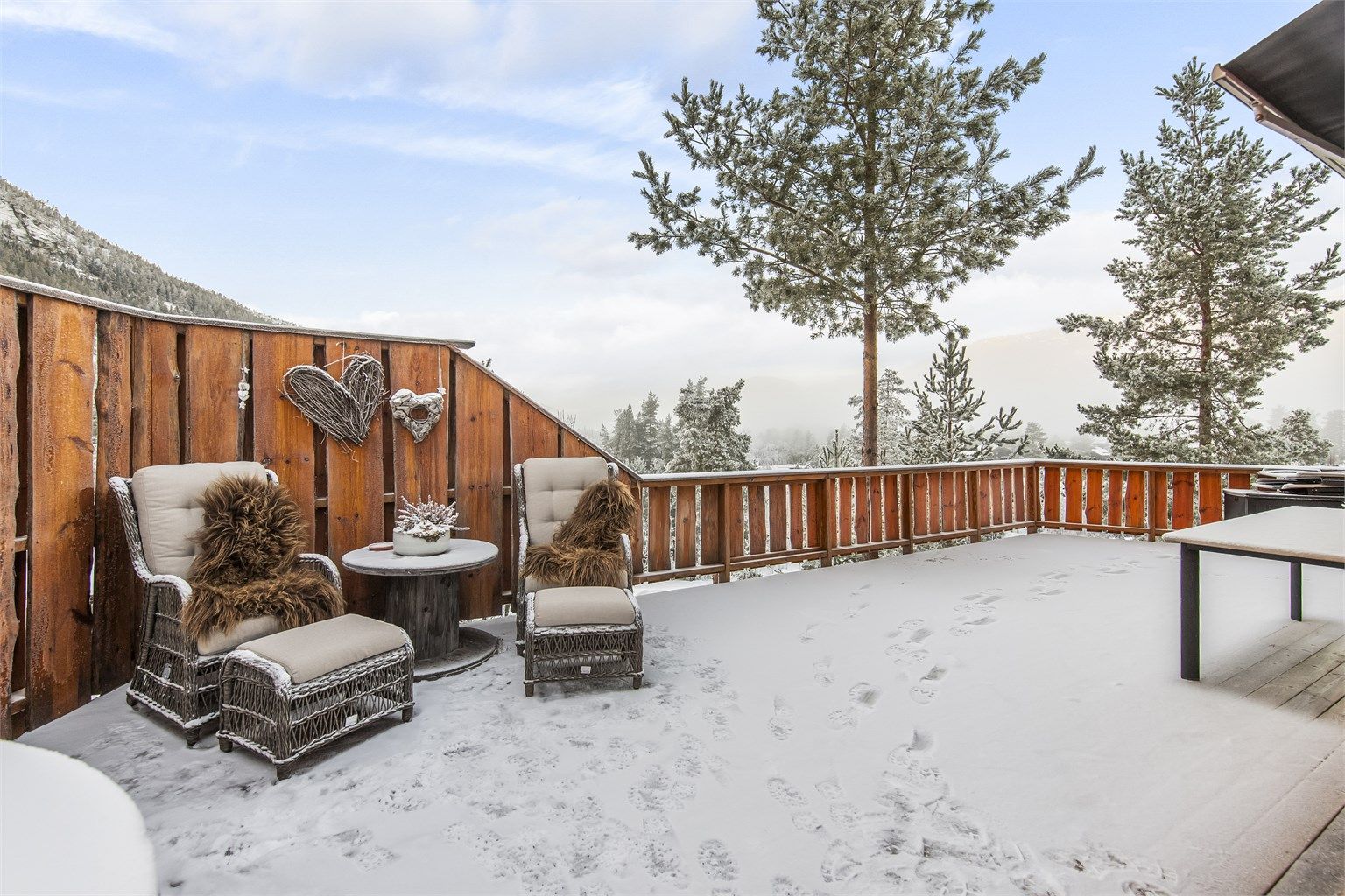 Nyt rolige dager i Vrådal med fantastisk utsikt