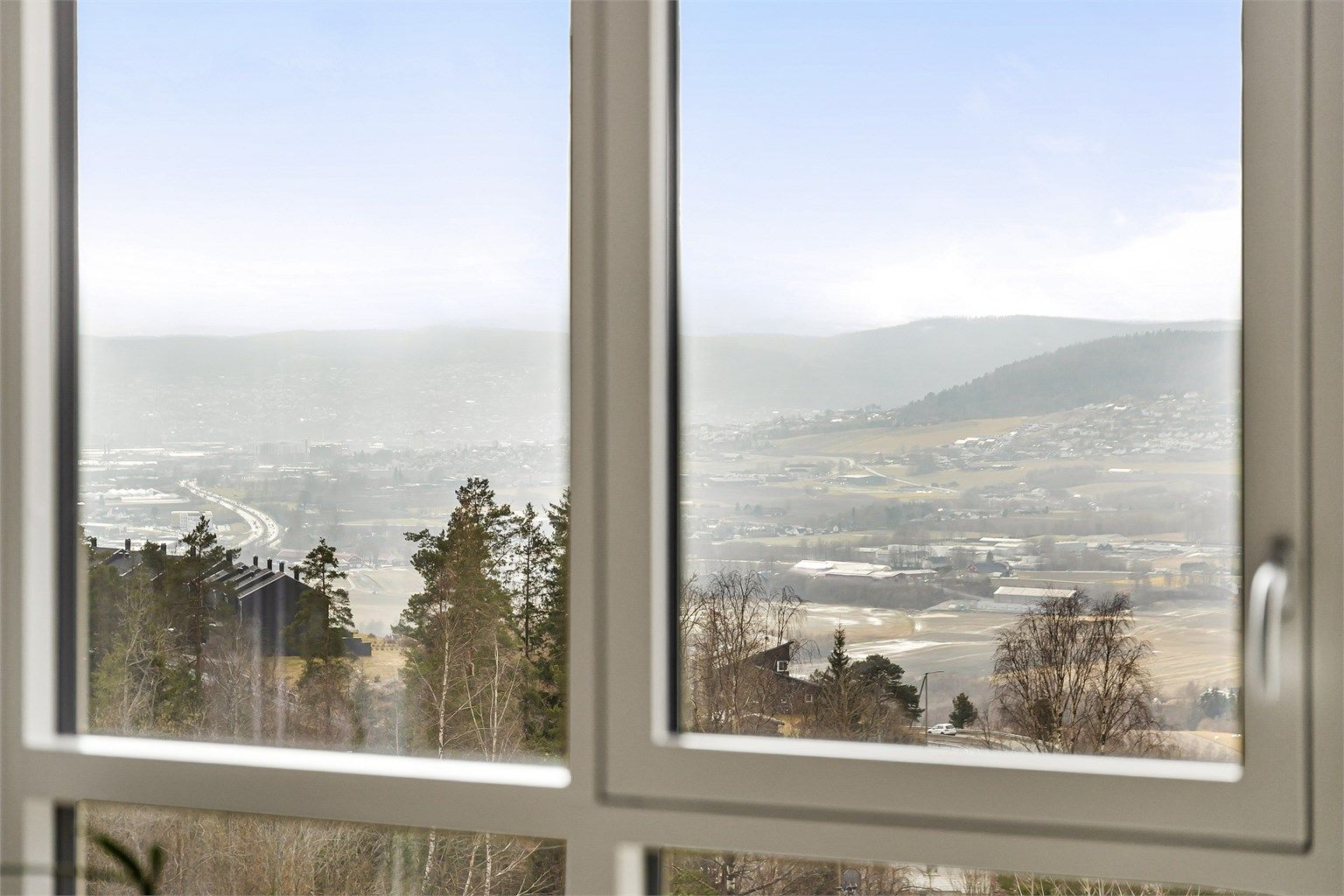 Utsikt fra leiligheten