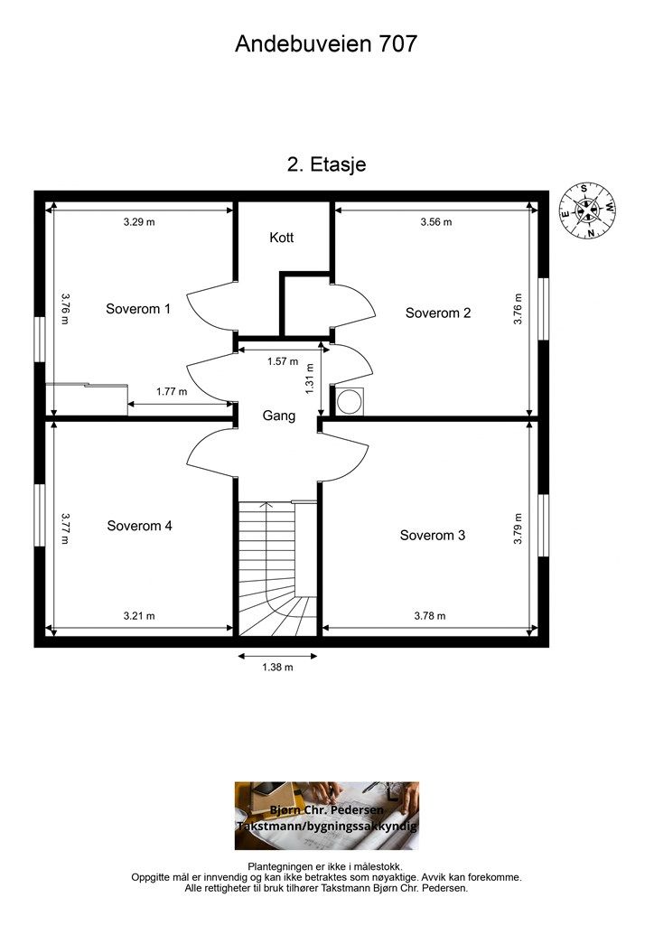 Plantegning 2.etg