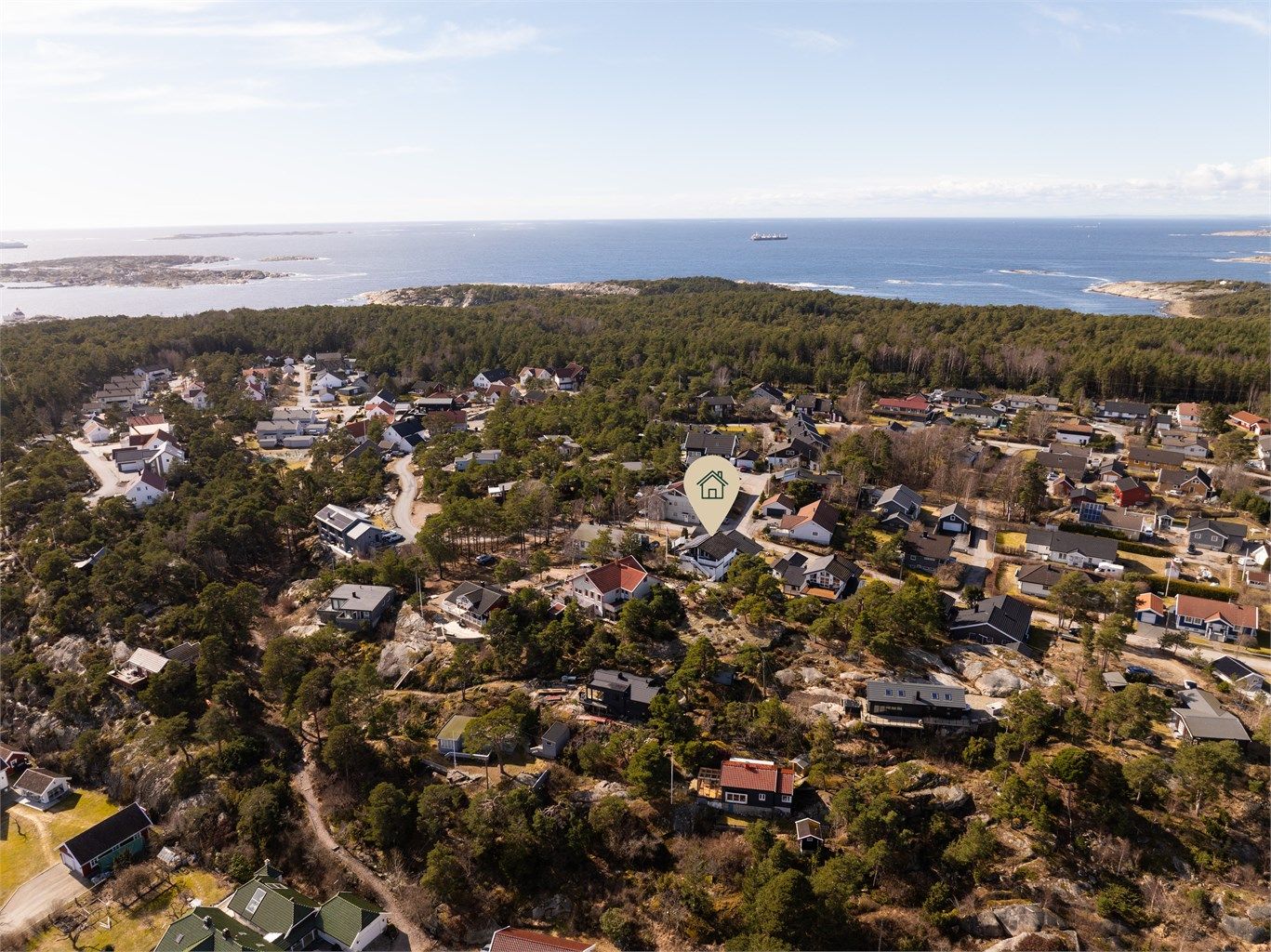 På Hvileberget bor du tett på naturen, i et veletablert og utpreget barnevennlig boligfelt.
Fotograf; Kristoffer Kristiansen.