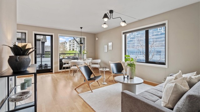 Velkommen til Frida Hansens Vei 12!