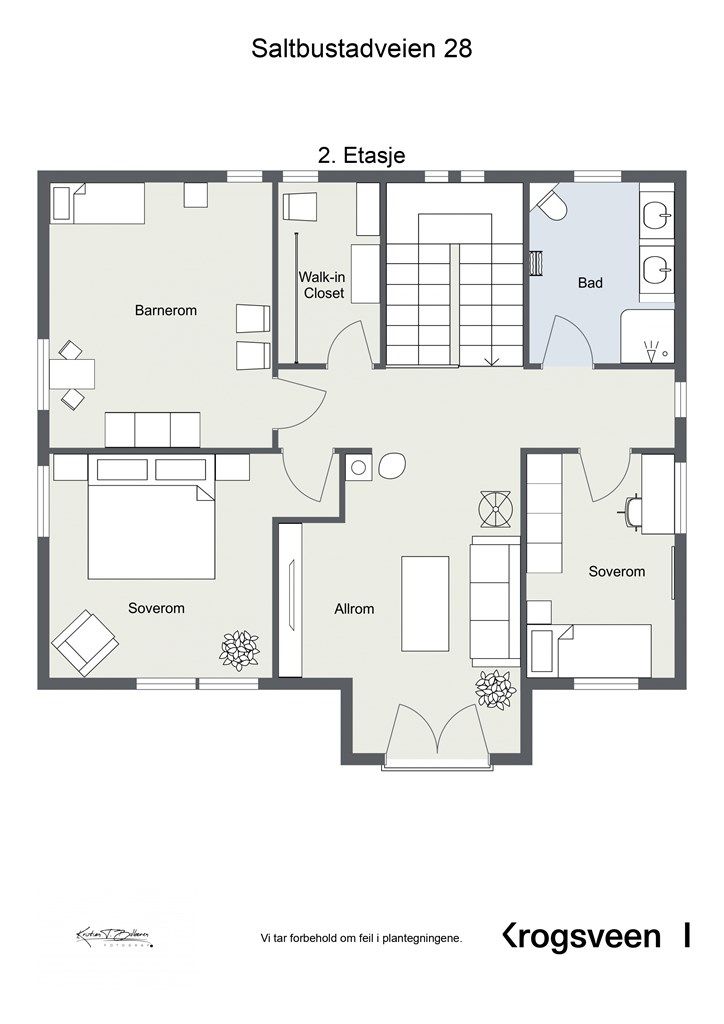 Planskisse 2. etasje