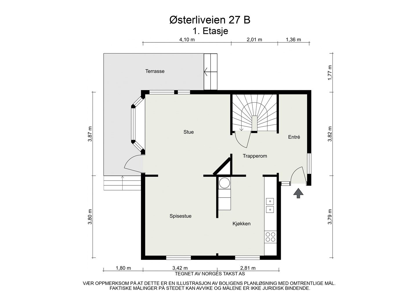 Planskisse første etasje