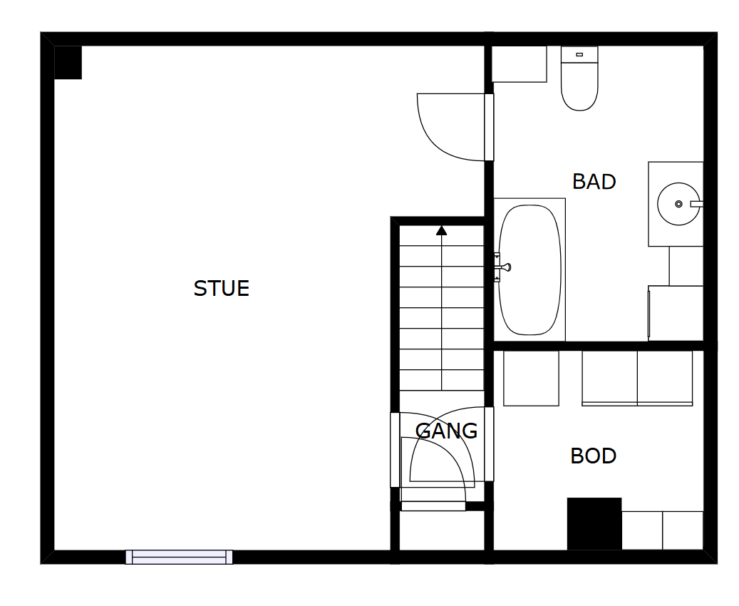 Planskisse underetasje