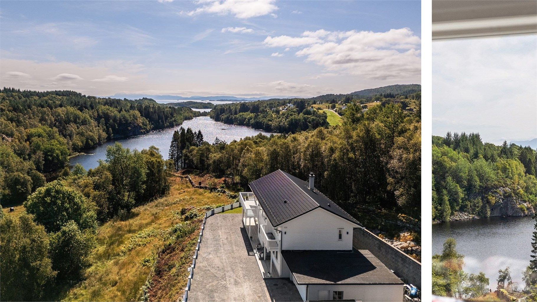 Her får du fredelig og idyllisk beliggenhet i blindvei, med gode solforhold og nydelig, naturskjønn utsikt.