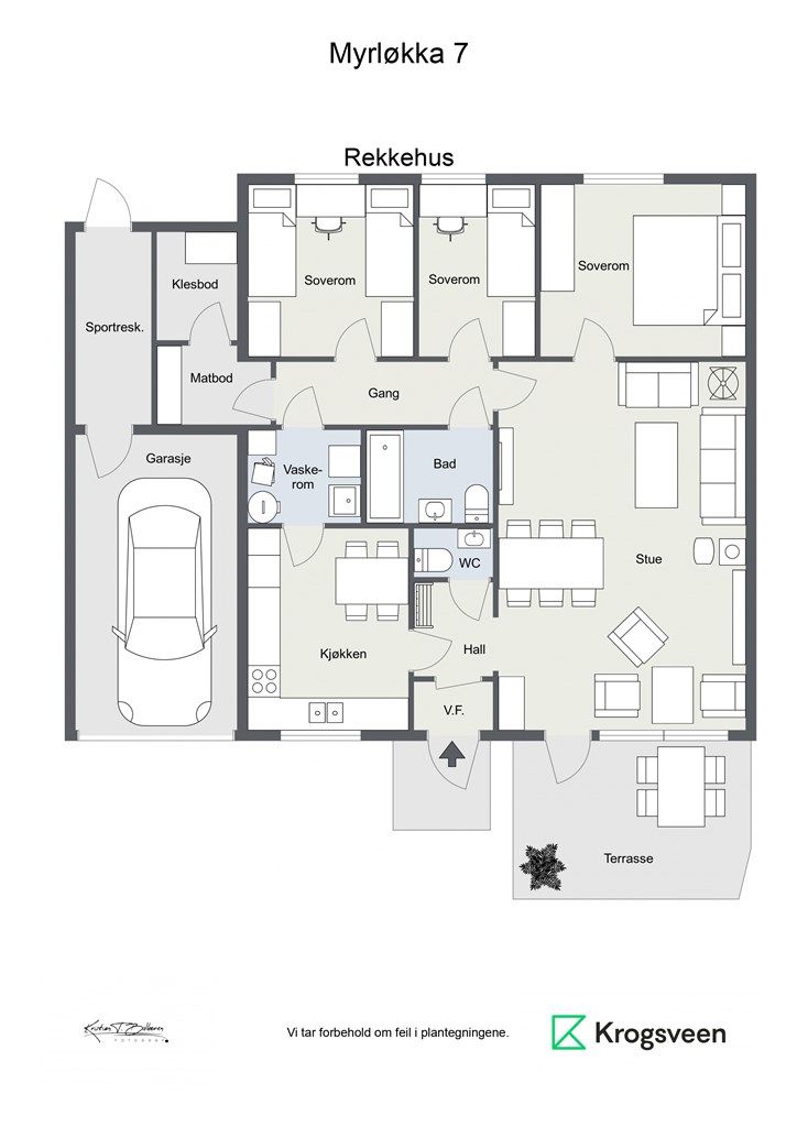 Planskisse for Myrløkka 7