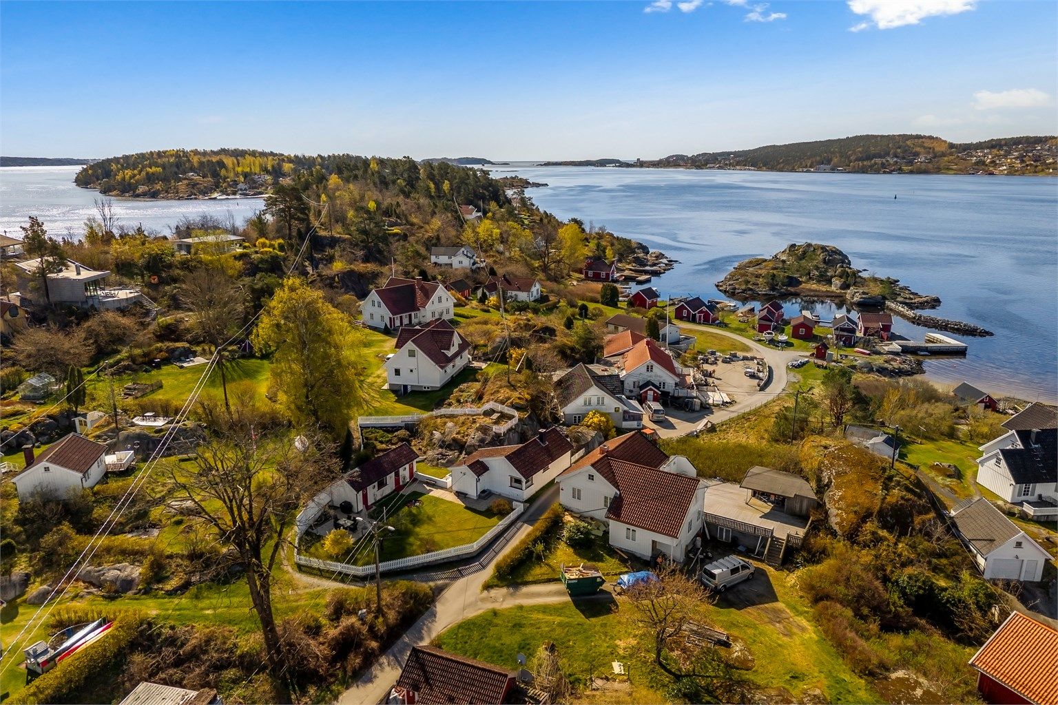 Sommeridyll på Sandøya.