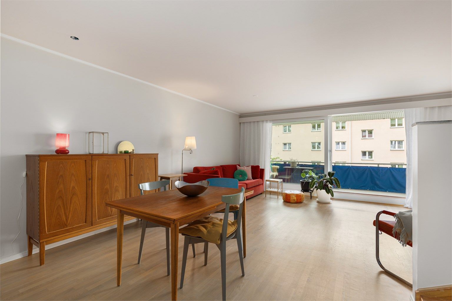 Et romslig og familievennlig rekkehus over tre plan. Foto: Petter Tanum/ Tanum foto