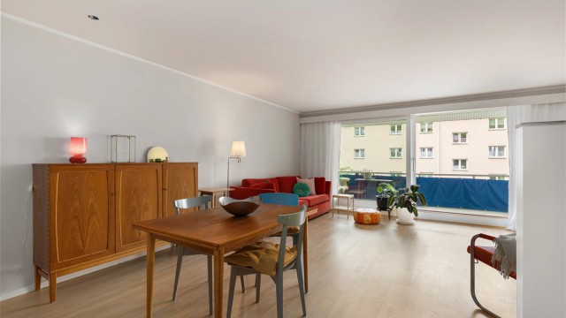 Et romslig og familievennlig rekkehus over tre plan. Foto: Petter Tanum/ Tanum foto