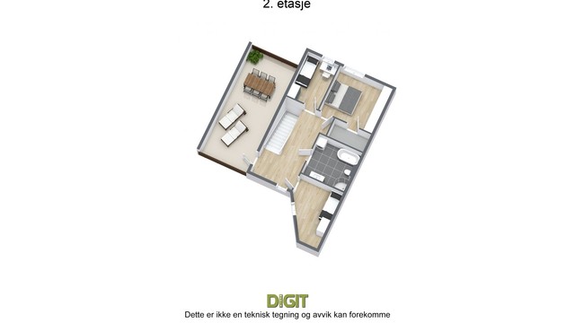 Skolemesterveien 118 - 3D - 2 etg.