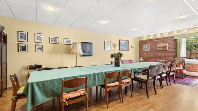Sameiet disponerer et felles selskapslokale som kan benyttes av beboerne.