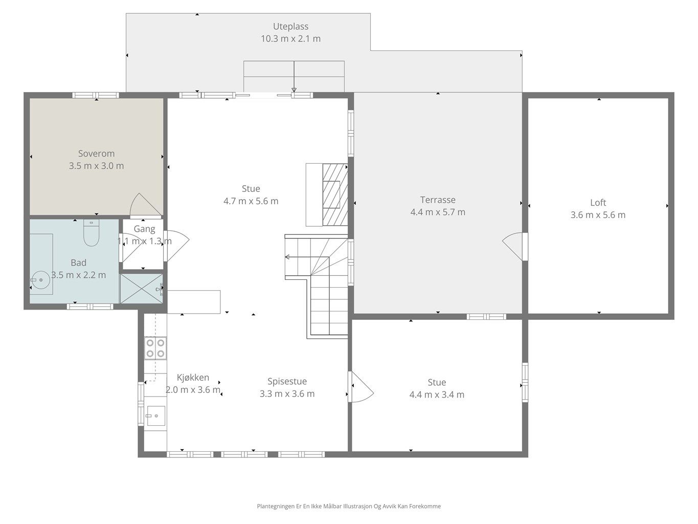 Plantegning 2 Etasje 