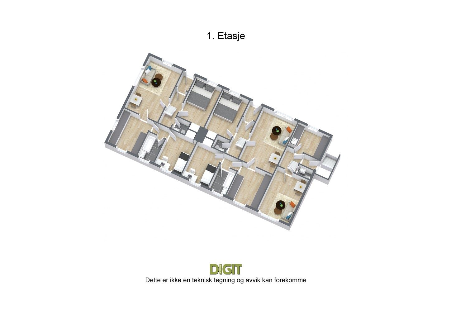 Hadelandsveien 1062-1068 - 3D - 1