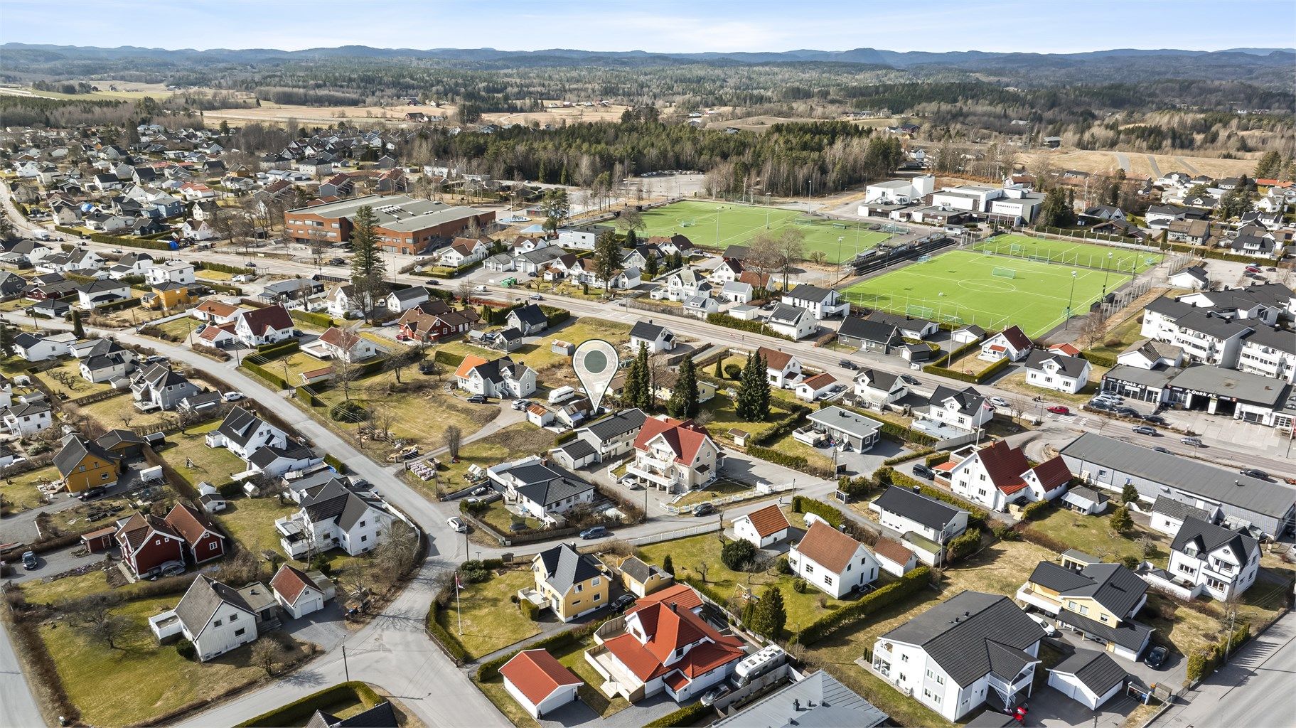 Området er veletablert og kjent for sitt trygge og gode bomiljø.