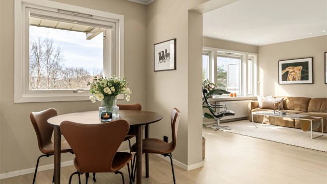 - Her kan middagen nytes -