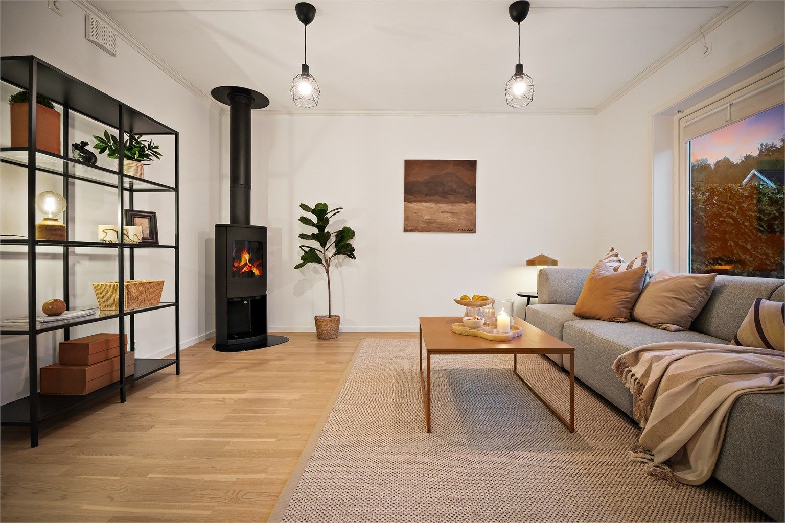 Innbydende og lys 3-roms eierleilighet i 1. etasje. 
Foto: Stine Prøitz Jørgensen 
