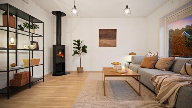 Innbydende og lys 3-roms eierleilighet i 1. etasje.
Foto: Stine Prøitz Jørgensen
