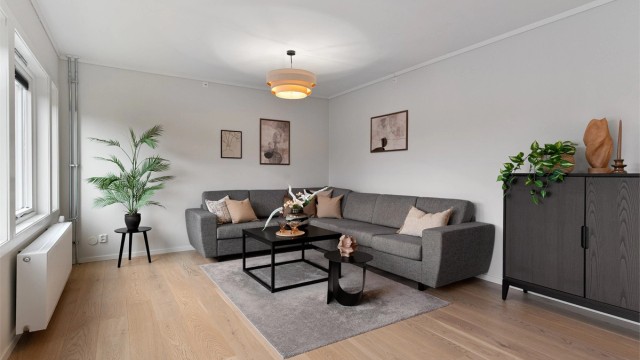 - God plass til en koselig sofakrok -