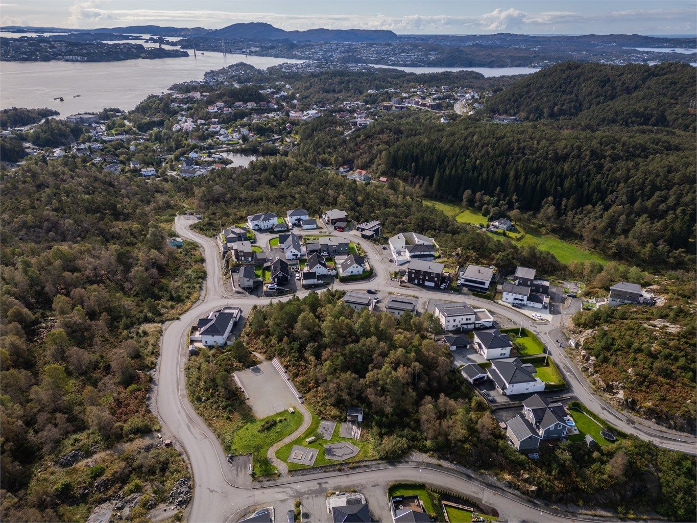 I dette nabolaget er rammene lagt for trivsel.