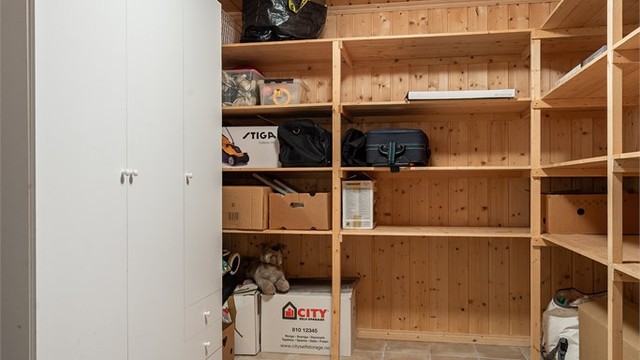 Den andre boden i underetasjen.
