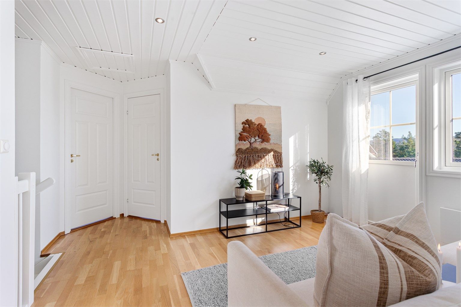 Downlights i himlingen