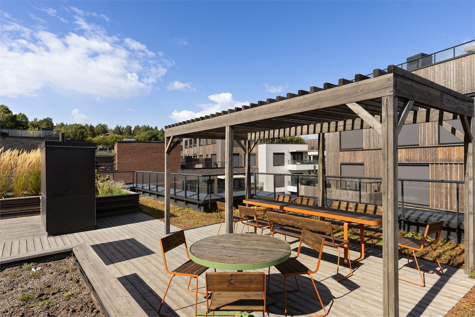 Felles takterrase for borettslaget