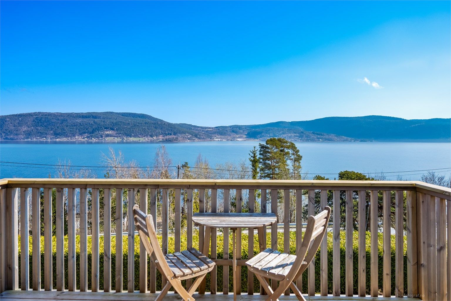 Veranda med fantastisk utsikt