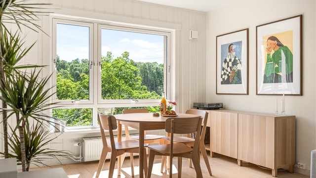 Leiligheten har en svært god plassering i borettslaget med ingen innsyn.